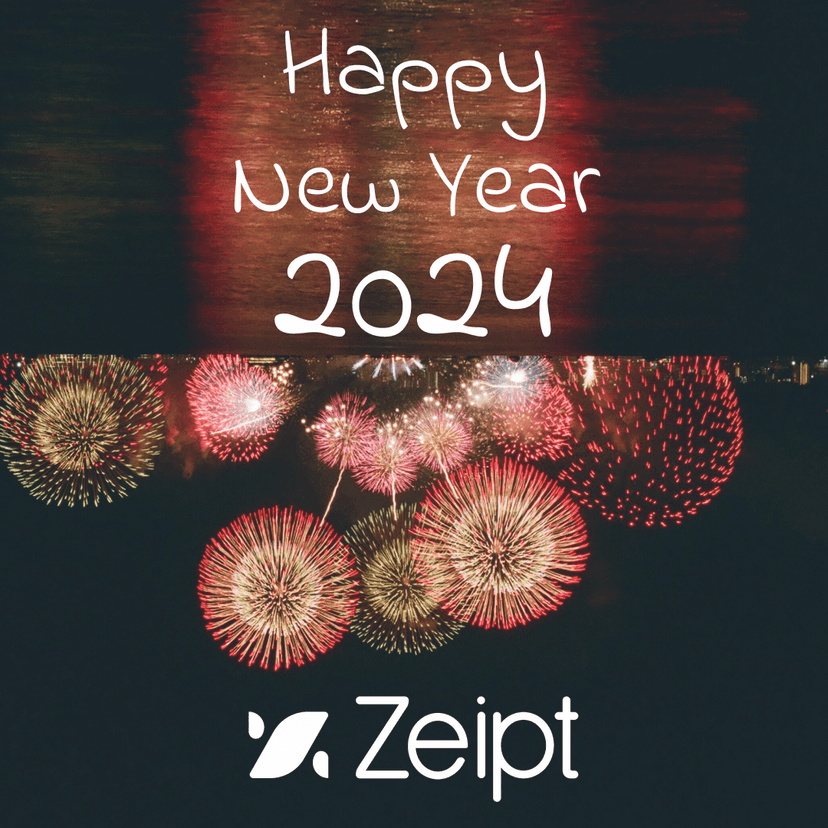 🥳Wishing you a joyous New Year from the Zeipt team!